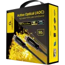 Cablu Video Cablexpert CCBP-HDMI-AOC-50M-02, HDMI (M) - HDMI (M), 50 m, Negru