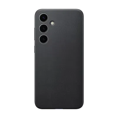 Чехол Samsung Vegan Leather Case Galaxy S24+, Чёрный