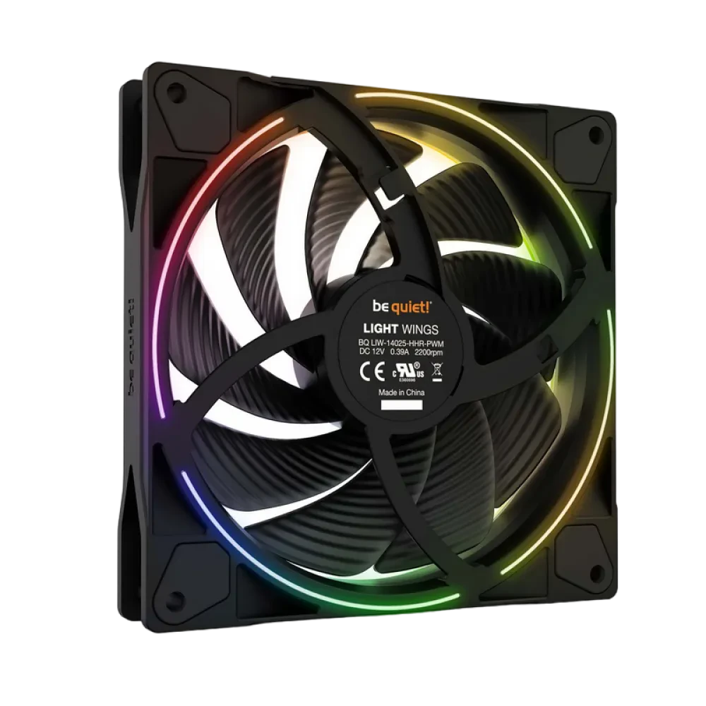 Ventilator PC be quiet! Light Wings PWM high-speed, 140 mm