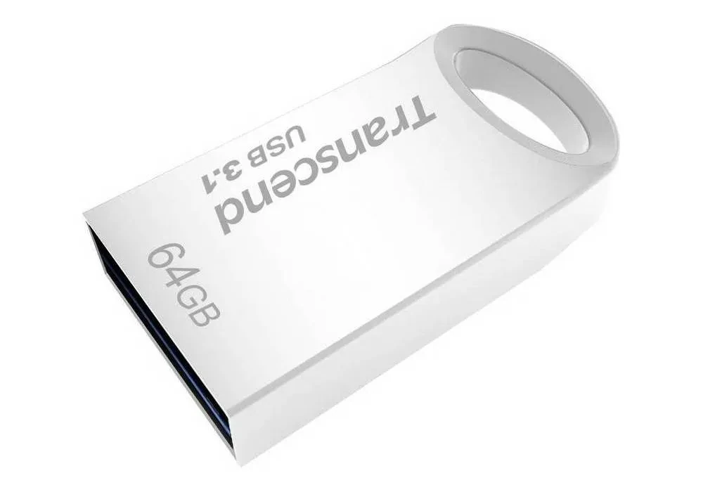 Memorie USB Transcend JetFlash 710, 64GB, Argintiu