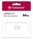 Memorie USB Transcend JetFlash 710, 64GB, Argintiu