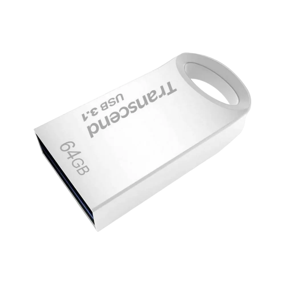 Memorie USB Transcend JetFlash 710, 64GB, Argintiu