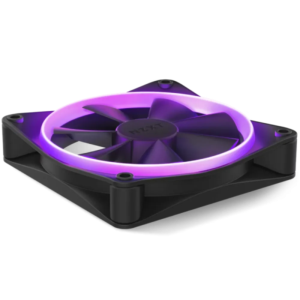 Ventilator PC NZXT F120 RGB, 120 mm
