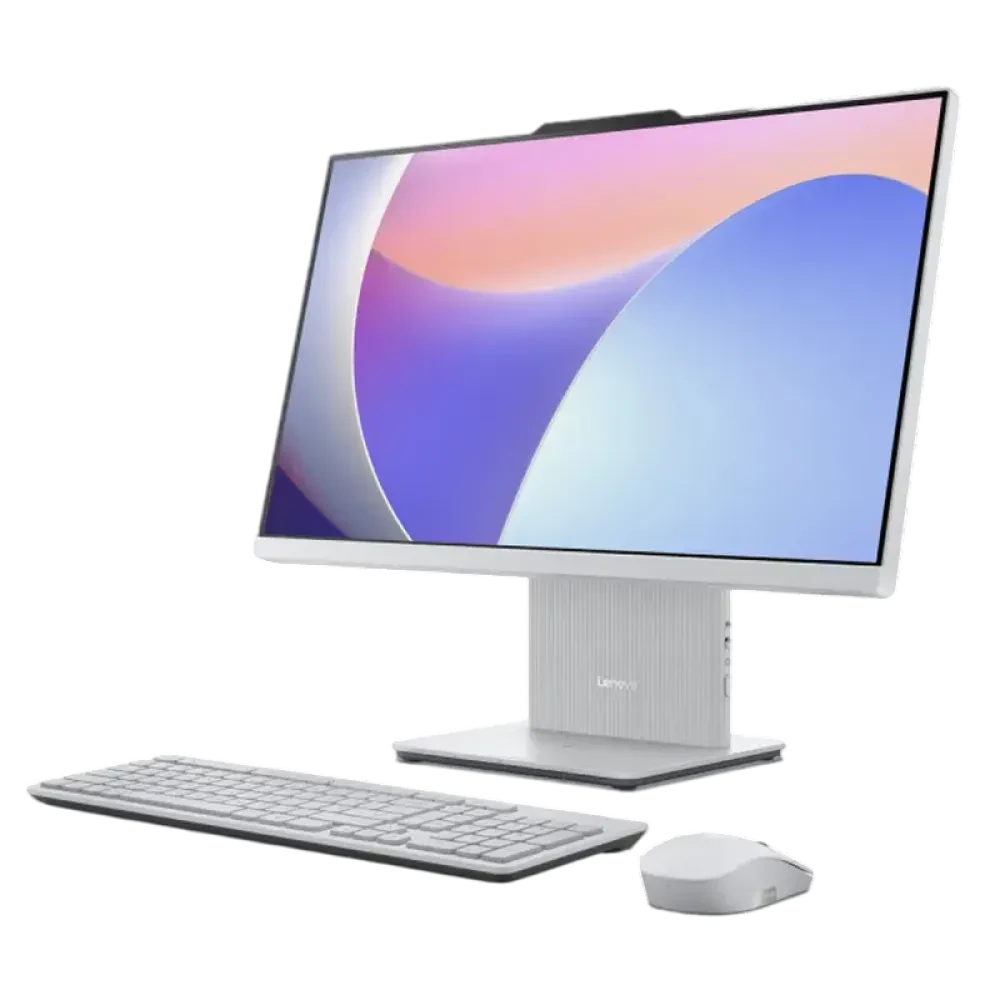 Computer All-in-One Lenovo IdeaCentre AIO 27ARR9, 27", AMD Ryzen 7 8845HS, 16GB/512GB, Fără SO, Cloud Grey
