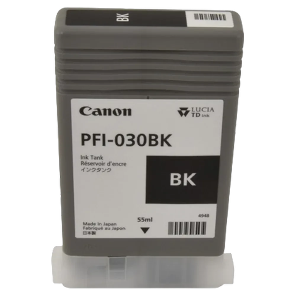 Картридж чернильный Canon PFI-030, 55мл, Чёрный