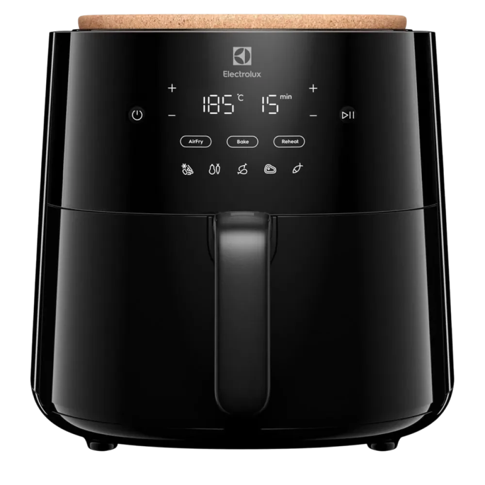 Friteuză cu aer cald Electrolux EAF5B, Negru