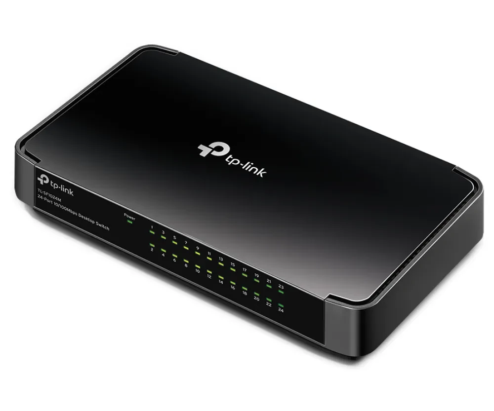 Switch de rețea TP-LINK TL-SF1024M, 24x 10/100 Mbps