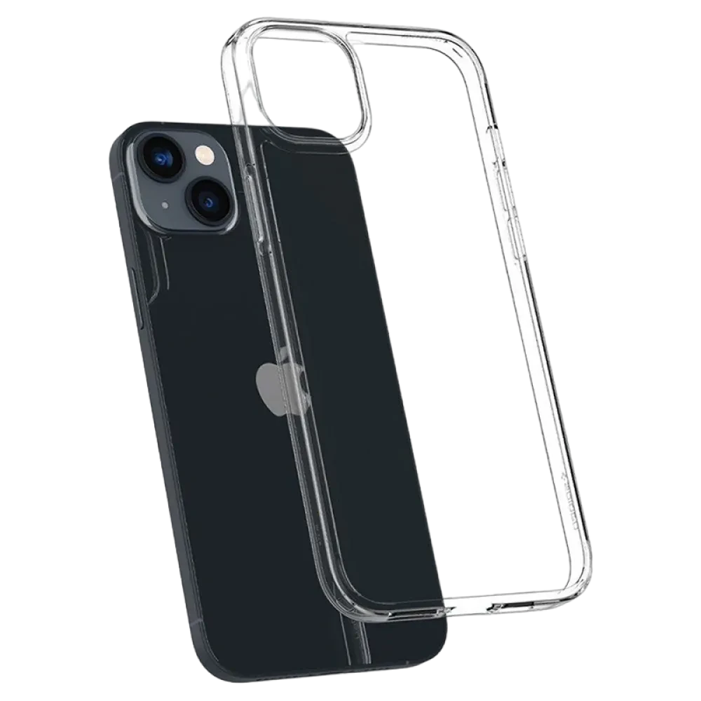 Чехол Spigen iPhone 14, Airskin Hybrid, Прозрачный