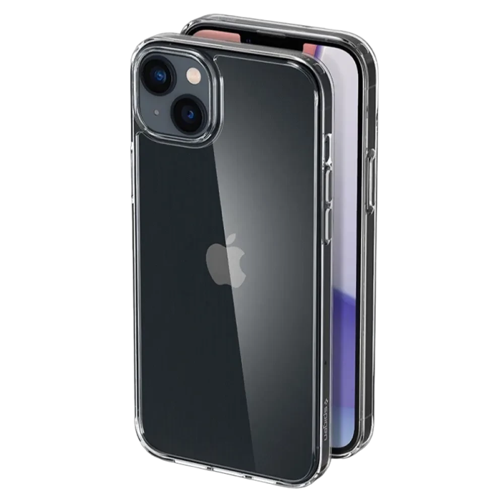 Чехол Spigen iPhone 14, Airskin Hybrid, Прозрачный