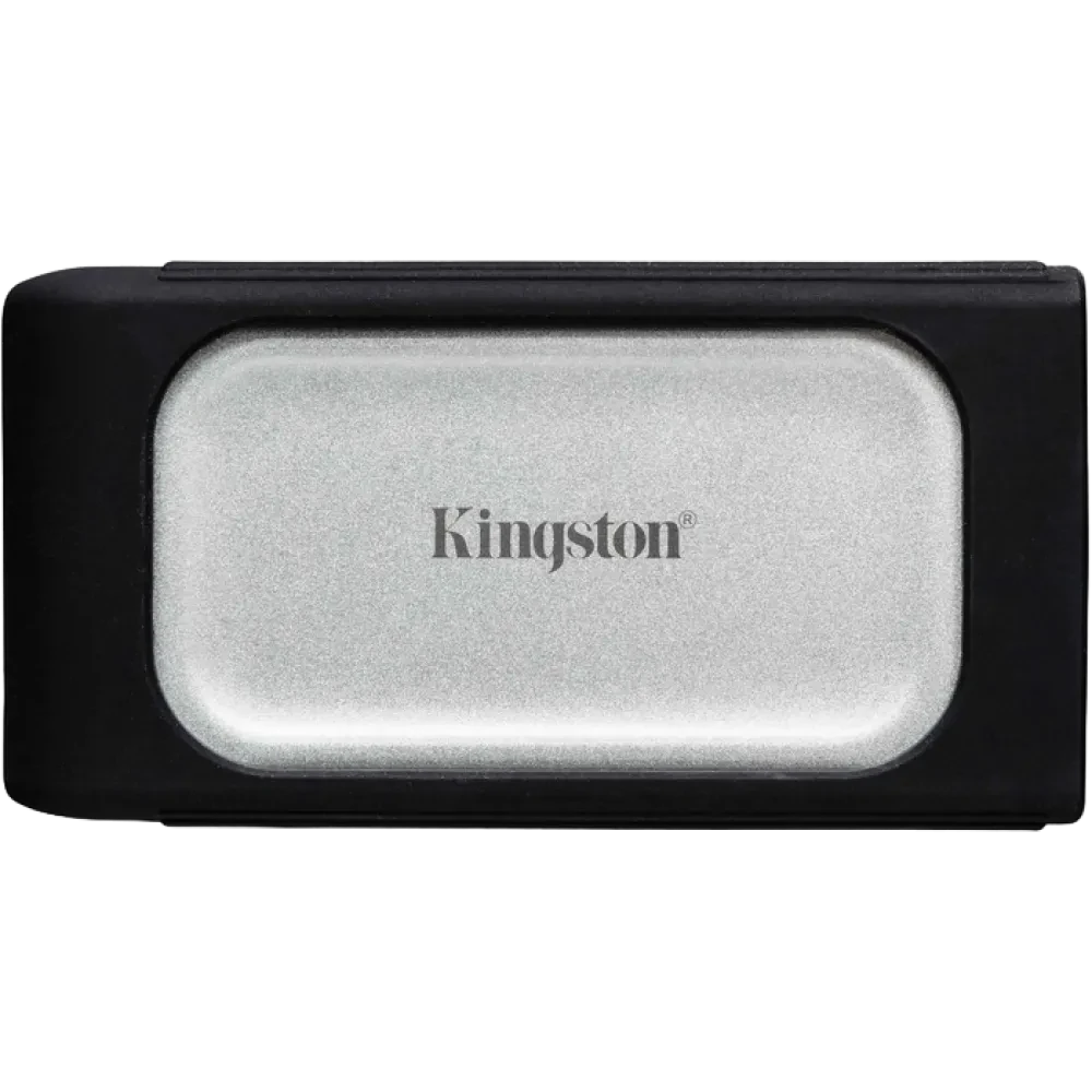 Внешний портативный SSD накопитель Kingston XS2000, 1 ТБ, Серебристый (SXS2000/1000G)