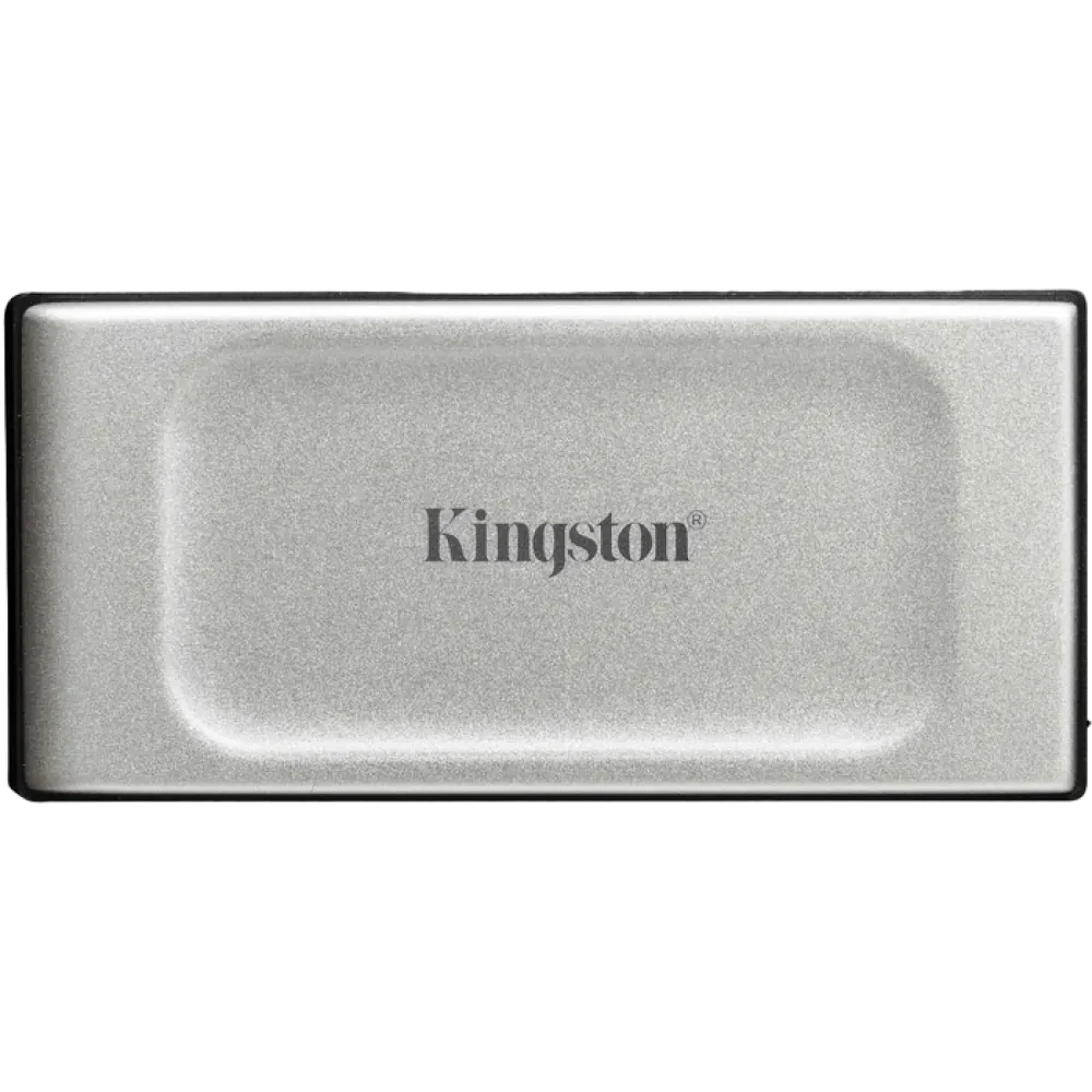 Внешний портативный SSD накопитель Kingston XS2000, 1 ТБ, Серебристый (SXS2000/1000G)