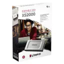 Внешний портативный SSD накопитель Kingston XS2000, 1 ТБ, Серебристый (SXS2000/1000G)