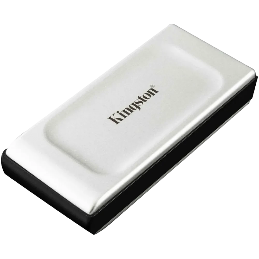 Внешний портативный SSD накопитель Kingston XS2000, 1 ТБ, Серебристый (SXS2000/1000G)