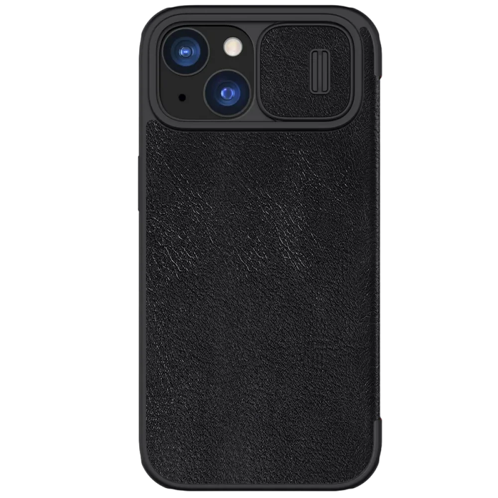 Husă tip carte Nillkin iPhone 15 Pro Max - Qin Pro, Negru