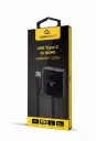 Видеокабель Cablexpert A-CM-HDMIF-03, USB 3.1 Type-C (M) - HDMI (F), 0,15 м, Чёрный