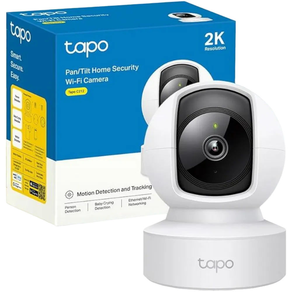 Camera de supraveghere TP-LINK TAPO C212, Alb