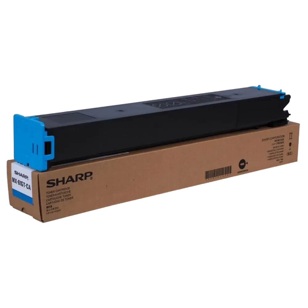 Toner Sharp MX61GTCA, Cyan