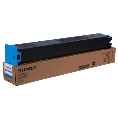 Toner Sharp MX61GTCA, Cyan