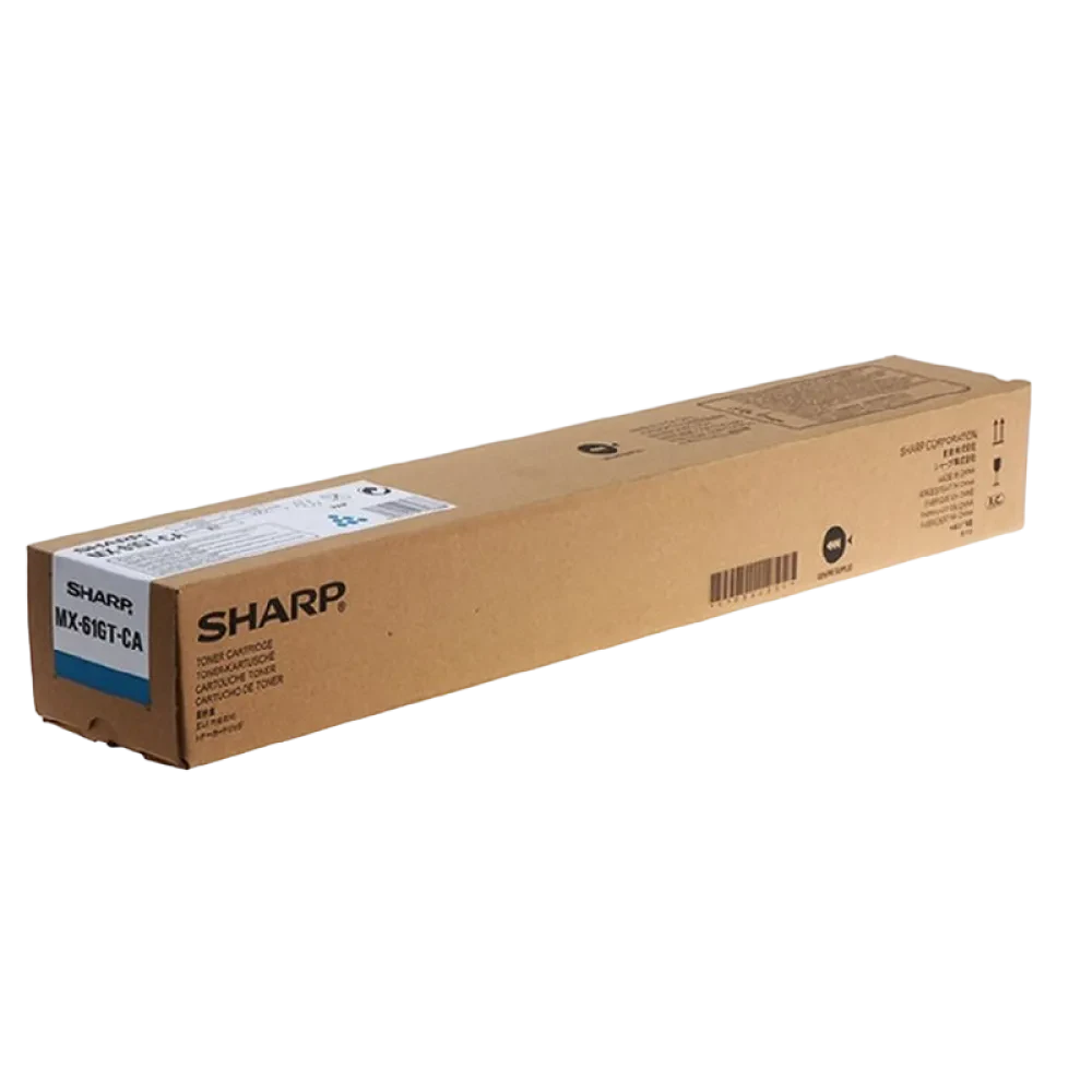 Toner Sharp MX61GTCA, Cyan