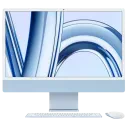 Computer All-in-One Apple iMac A2874, 24", M3 with 8-core CPU and 8-core GPU, 16GB/512GB, macOS Sonoma, Albastru