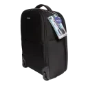 Rucsac de călătorie Bobby Trolley, 17", Poliuretan, Negru