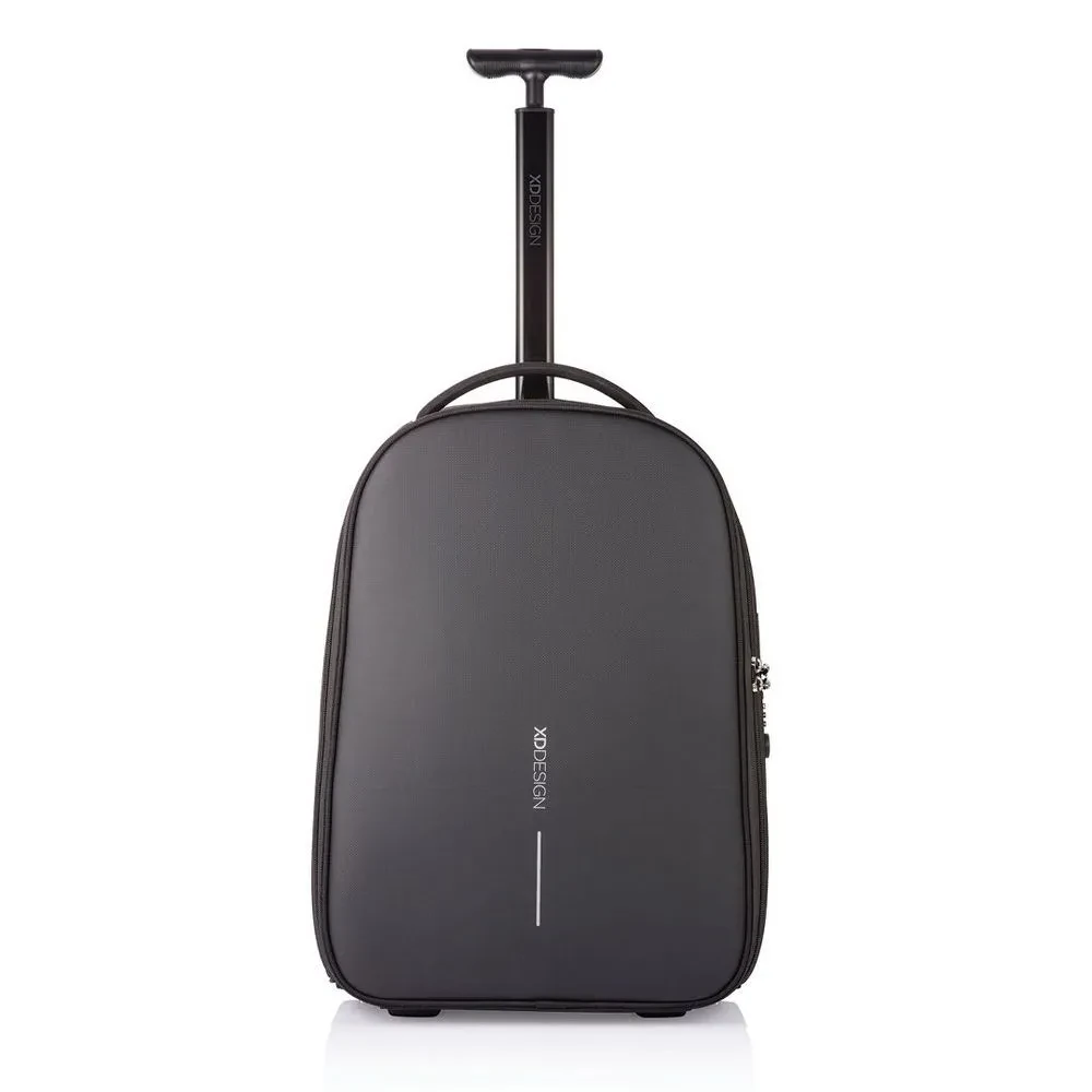 Rucsac de călătorie Bobby Trolley, 17", Poliuretan, Negru
