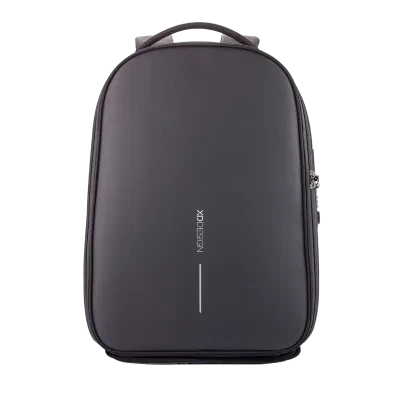 Rucsac de călătorie Bobby Trolley, 17", Poliuretan, Negru
