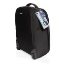 Rucsac de călătorie Bobby Trolley, 17", Poliuretan, Negru