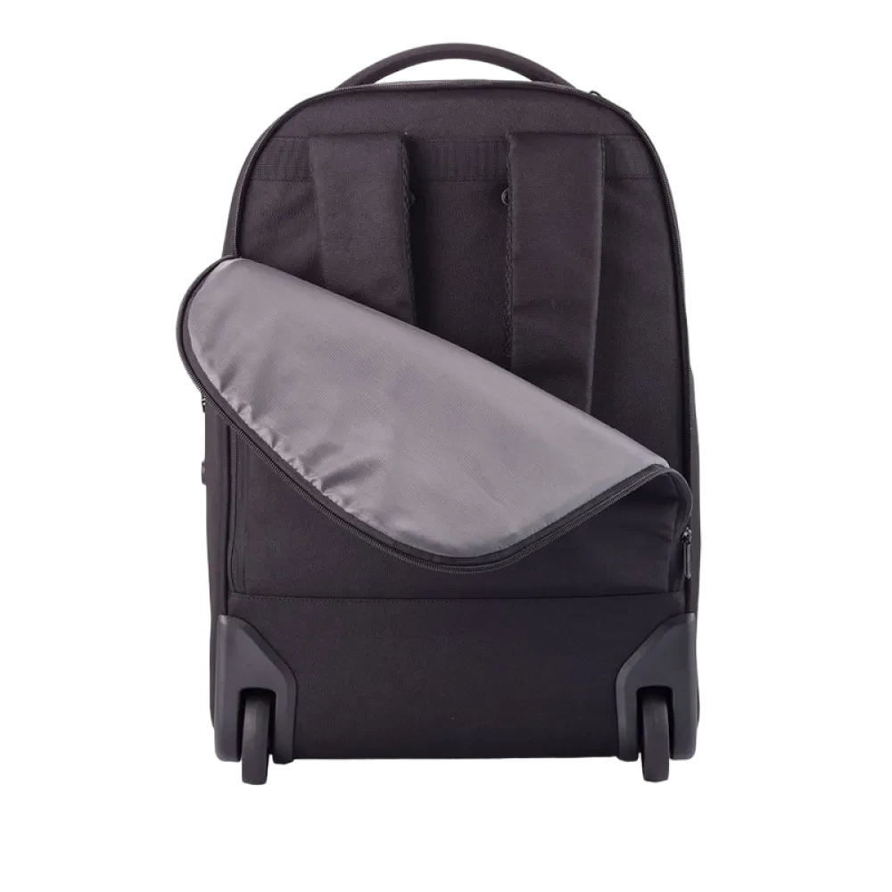 Rucsac de călătorie Bobby Trolley, 17", Poliuretan, Negru