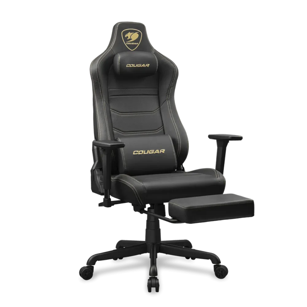 Scaun Gaming Cougar Armor EVO S, PU Piele, Negru | Auriu
