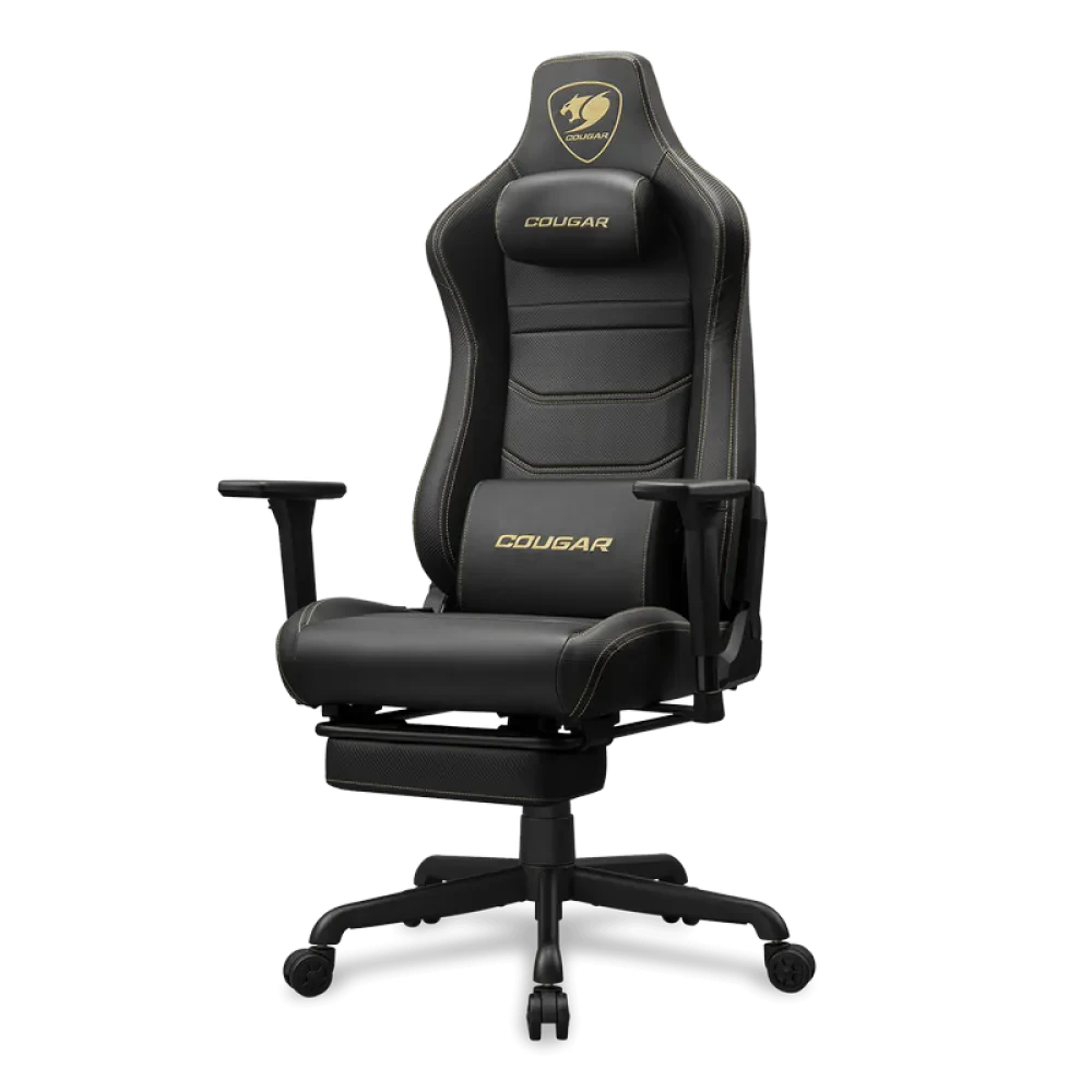 Scaun Gaming Cougar Armor EVO S, PU Piele, Negru | Auriu