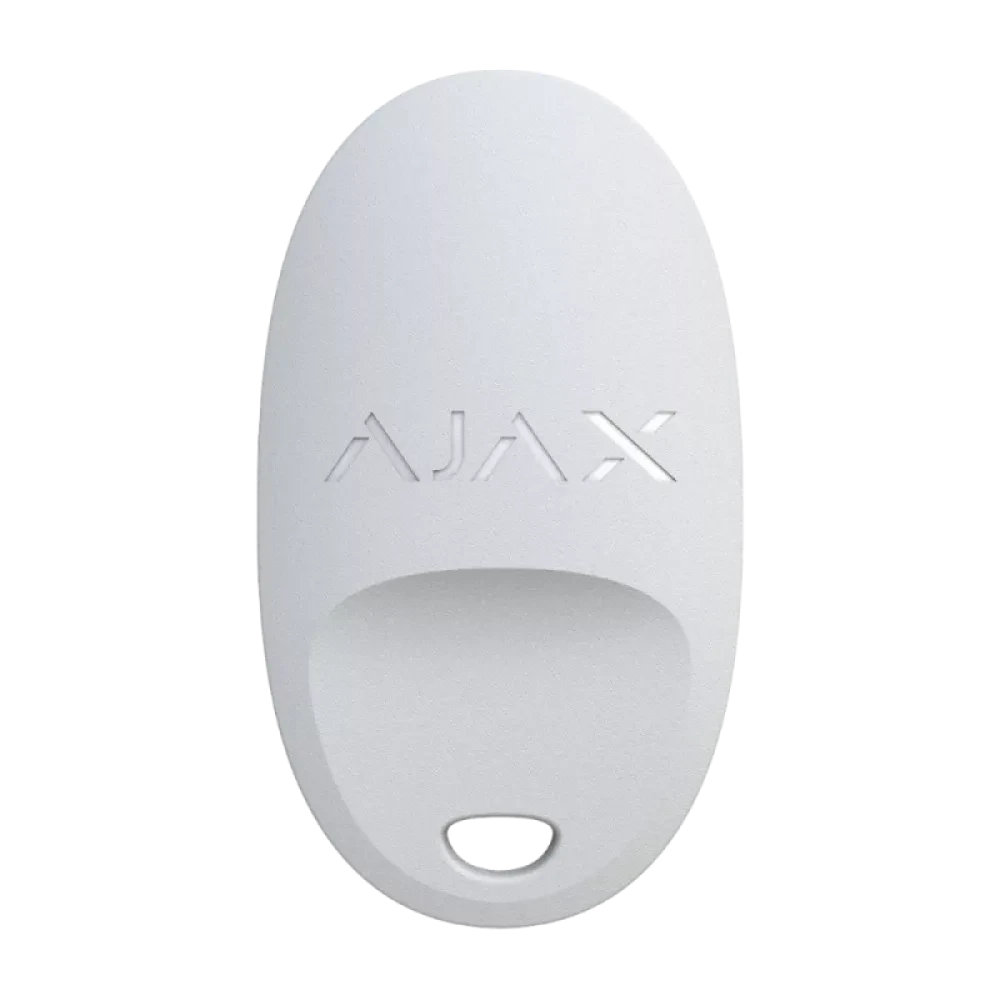Buton de urgență Ajax SpaceControl, Alb