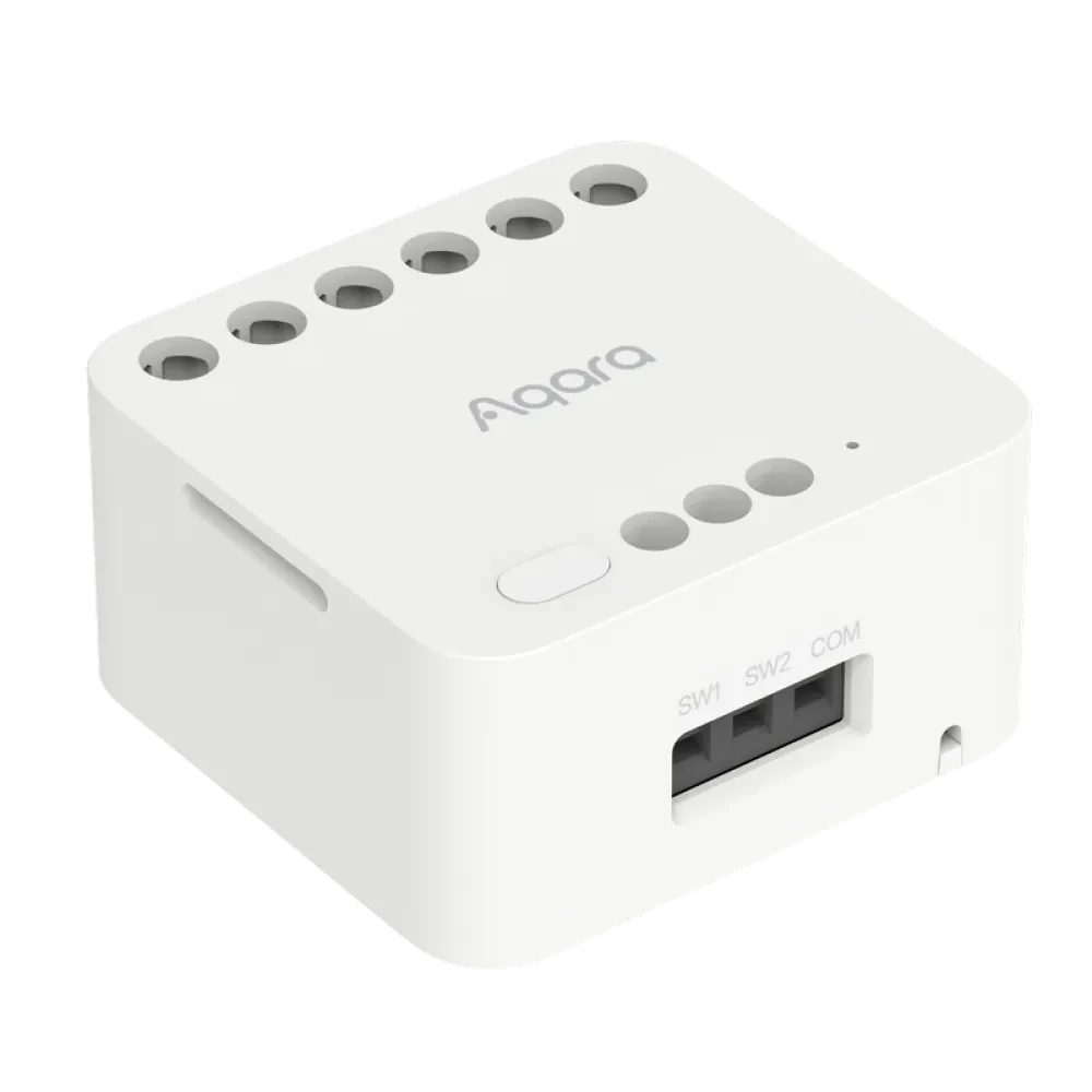 Умное силовое реле AQARA Dual Relay Module T2, Белый