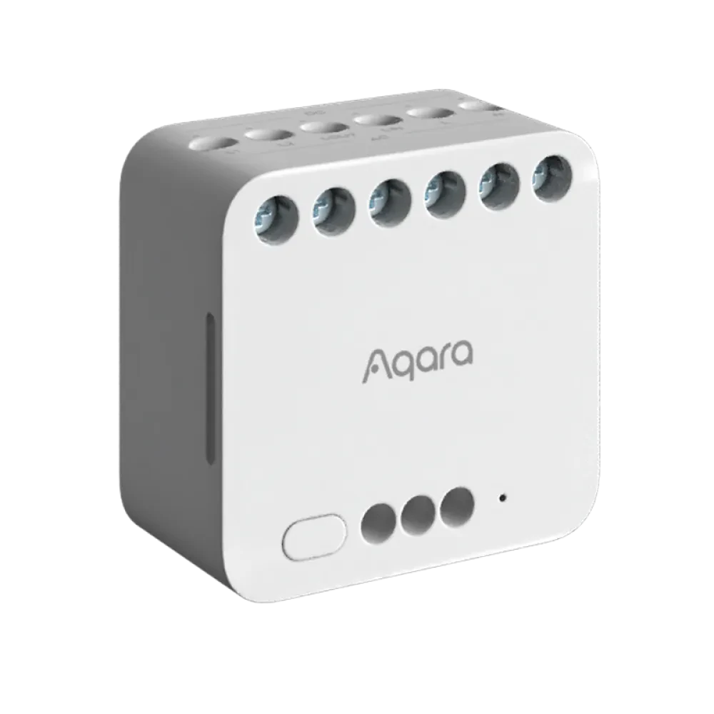Умное силовое реле AQARA Dual Relay Module T2, Белый
