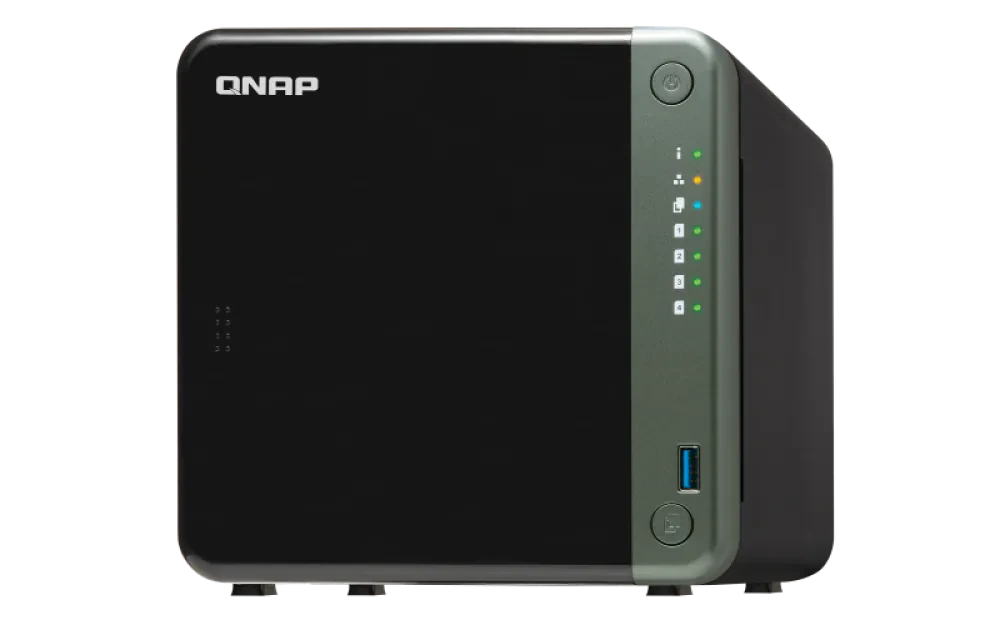 Stocare atașată la rețea Qnap TS-453D, Negru