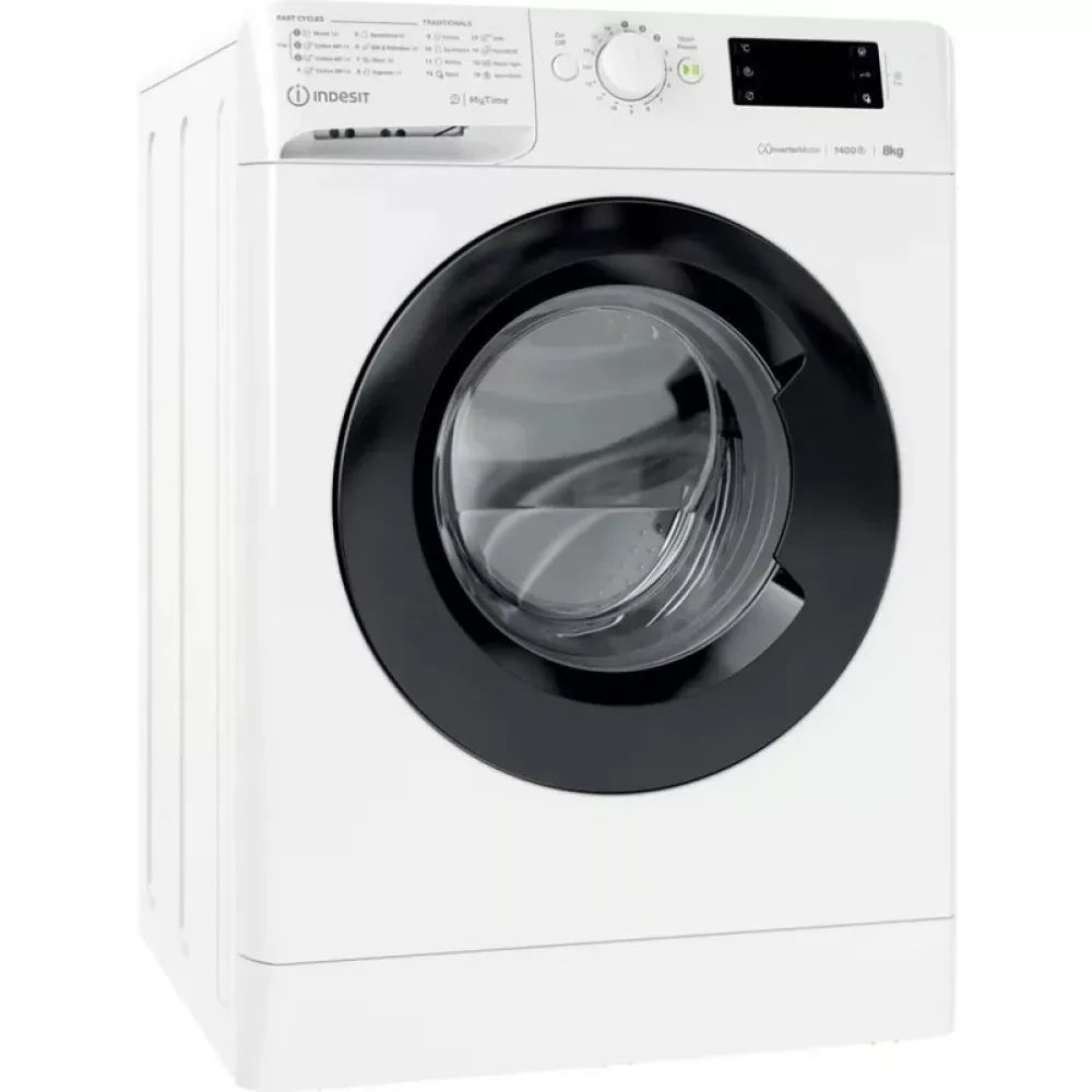 Mașină de spălat Indesit MTWE 81495 WK EE, 8kg, Alb