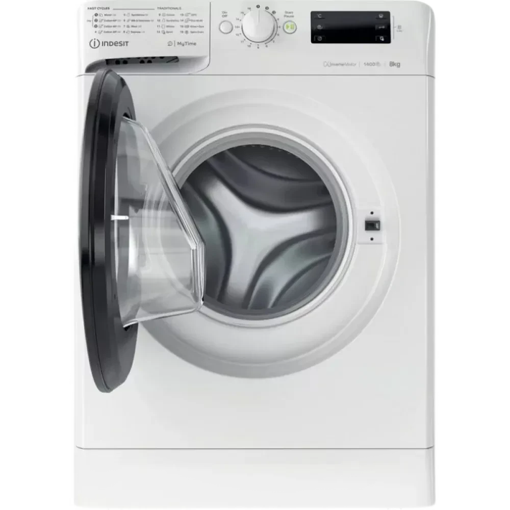 Mașină de spălat Indesit MTWE 81495 WK EE, 8kg, Alb