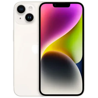 Smartphone Apple iPhone 14, 6GB/128GB, Starlight