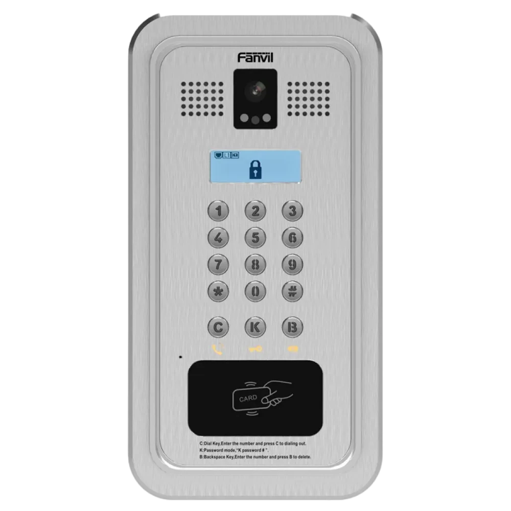 Interfon IP Fanvil i33VF, Gri