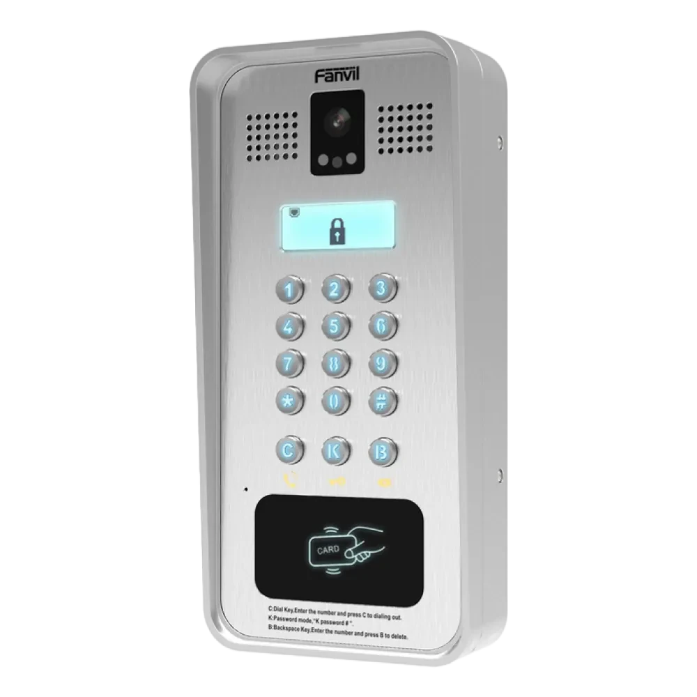 Interfon IP Fanvil i33VF, Gri