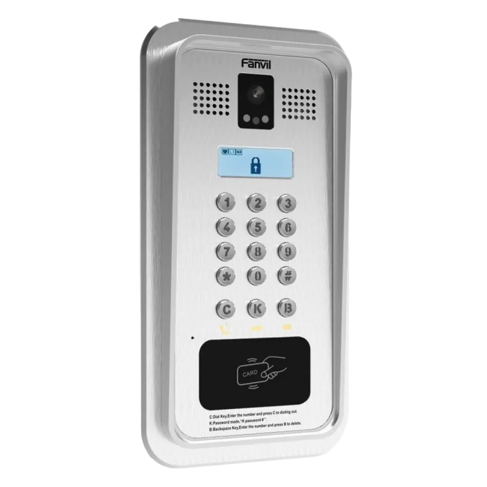 Interfon IP Fanvil i33VF, Gri