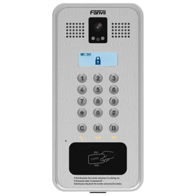 Interfon IP Fanvil i33VF, Gri