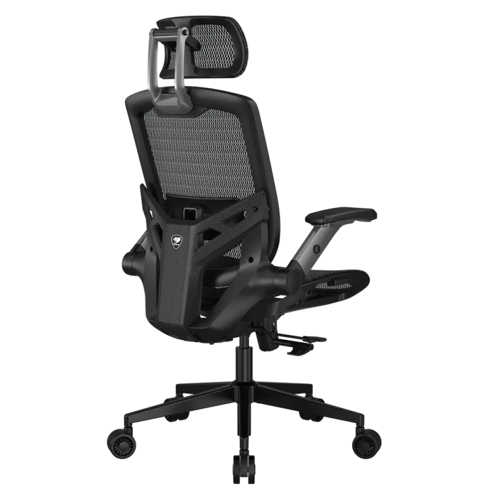 Scaun Gaming Cougar Speeder One, Plasă Respirabilă, Negru