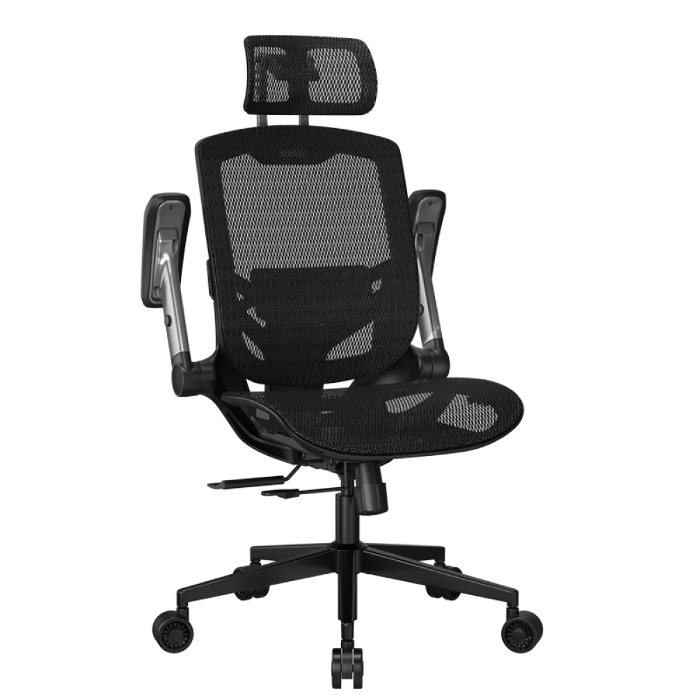 Scaun Gaming Cougar Speeder One, Plasă Respirabilă, Negru