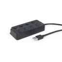Adaptor Hub Gembird UHB-U2P4P-01, Negru