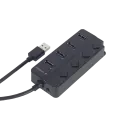 Adaptor Hub Gembird UHB-U2P4P-01, Negru