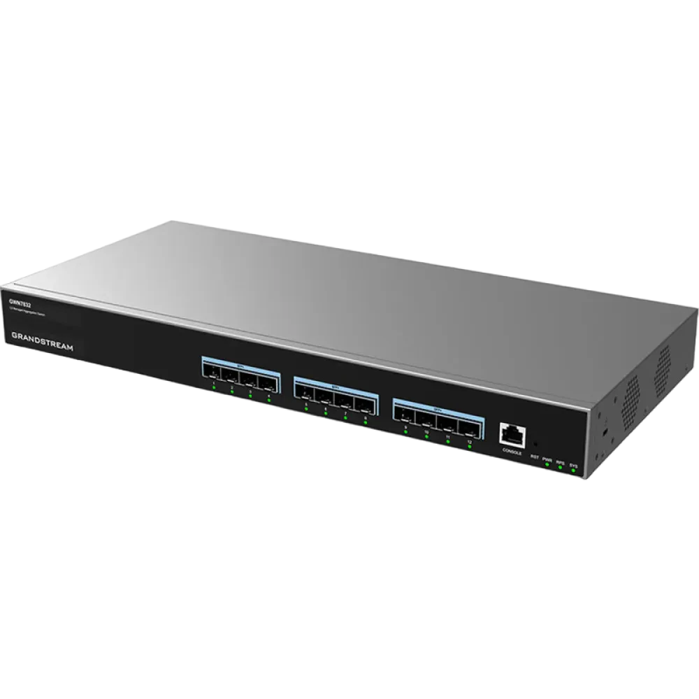 Switch de rețea Grandstream GWN7832, 12x 10Gbit SFP+