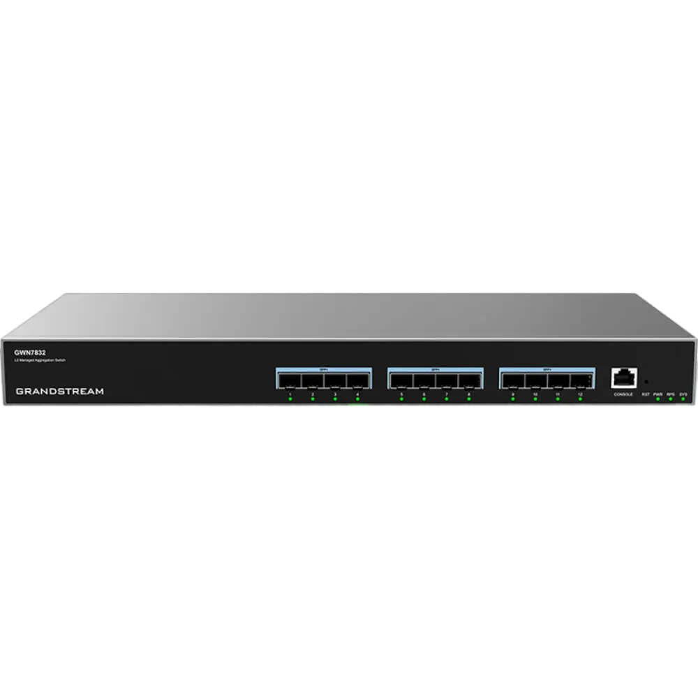 Switch de rețea Grandstream GWN7832, 12x 10Gbit SFP+