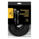 Cablu Video Cablexpert CC-PPVGAX-10-B, VGA D-Sub (M) - VGA D-Sub, 3m, Negru