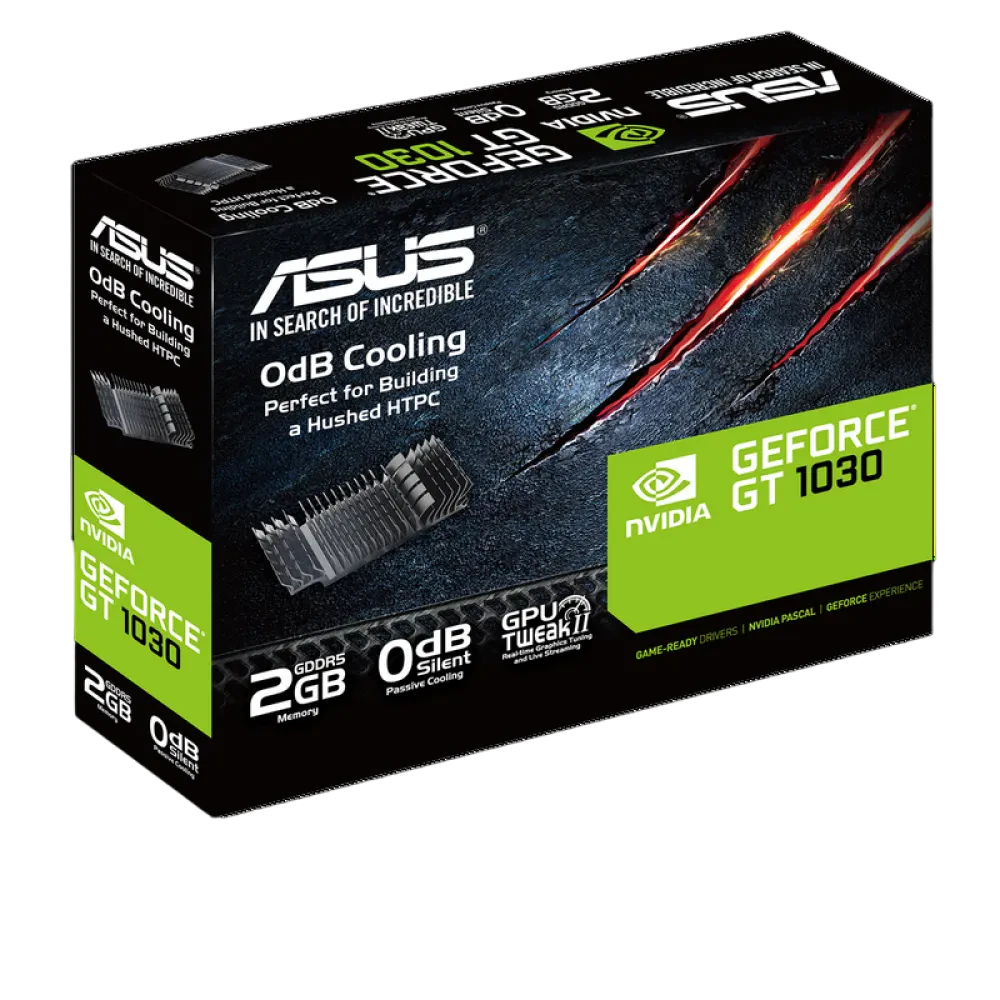 Placă Video ASUS GT1030-SL-2G-BRK,  2GB GDDR5 64bit